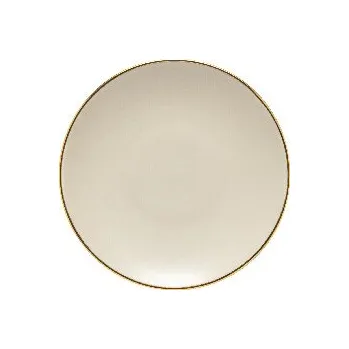 Talíř Talíř dezertní 17cm, AUGUSTA, Natural-gold (DOPRODEJ) (balení)|Costa Nova
