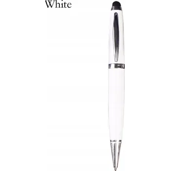 USB flash disk USB FLASH DISK 8 GB BÍLÝ PROPISKA PAMĚŤ