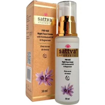Pleťový krém SATTVA Pro-age noční pleťový krém