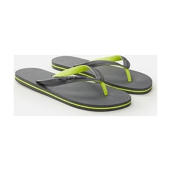 Pánské žabky žabky Rip Curl MC 2 TONE OPEN TOE Grey/Lime velikost 41.0