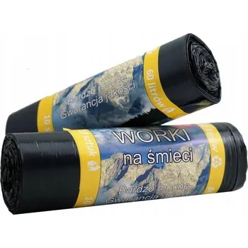 Pytle na odpadky Univerzální pytle na odpad Plast Pytle na odpad 160 l 10 ks