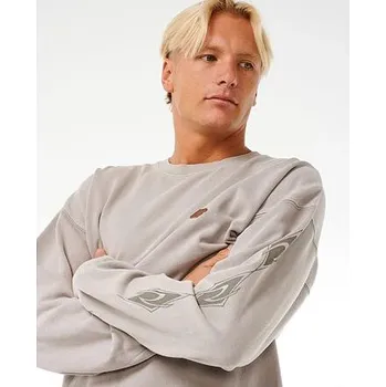 Pánská mikina Mikina Rip Curl ORIGINAL SURFERS CREW Stone velikost L
