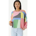 Mikina Rip Curl DAYBREAK CREW II Multico velikost 2XS