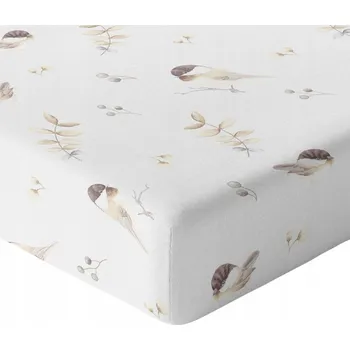 Prostěradlo PROSTĚRADLO DO POSTÝLKY 160x80 S GUMIČKOU HRUBÁ BAVLNA 100% POLSKÝ VÝROBEK