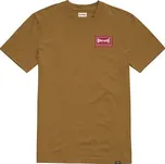 Tričko Etnies INDEPENDENT WASH TEE Tobacco velikost XL