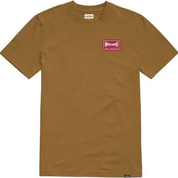 Pánské tričko Tričko Etnies INDEPENDENT WASH TEE Tobacco velikost XL