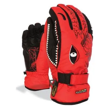 Rukavice Level DRAGON JR Red velikost 7