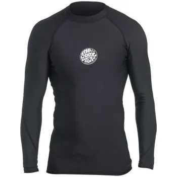 Pánské tričko Lykra Rip Curl FLASHBOMB L/SL POLYPRO Black velikost M