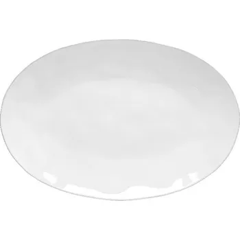 Tác oválný 45cm, LIVIA, bílá|Costa Nova