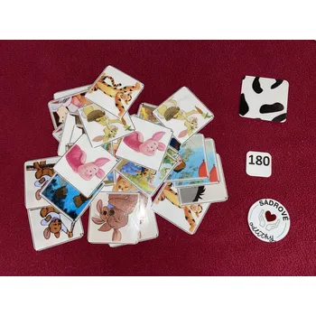 Karetní hra HandMade by VeJa Menší pexeso vel.M č.180 - Medvídek Pů ll. (36ks)