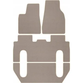 autokoberec Kobercové rohože Edecor velurové 4 ks