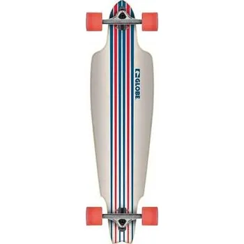 Pánská móda Longboard Globe PROWLER CRUISER 38.5" White/Blue/Red velikost 38.5