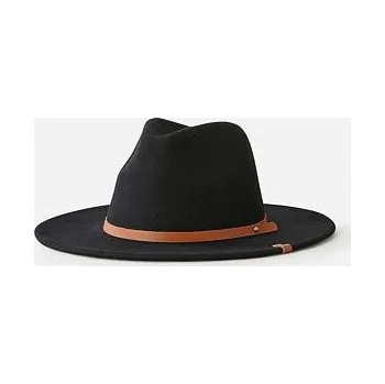 Klobouk Klobouk Rip Curl NEVADA WOOL PANAMA Black velikost S