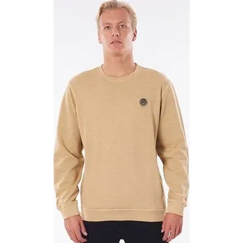 Pánská mikina Mikina Rip Curl ORIGINAL SURFERS CREW Khaki velikost M