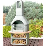 Zahradní betonový krb + gril Buschbeck CORTINA