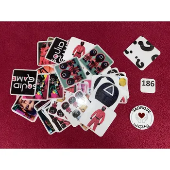 Pexeso HandMade by VeJa Pexeso vel.L č.186 - Squid game (48ks)