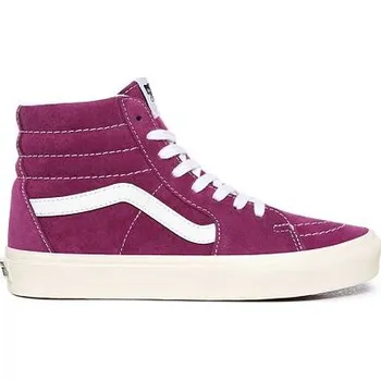 Dámská móda Boty Vans SK8-HI (Pig Suede) Grape Juice/Snow White velikost 39.0