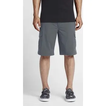 Pánské kraťasy šortky Hurley DRI-FIT GI CARGO 2.0 Cool Grey velikost 36