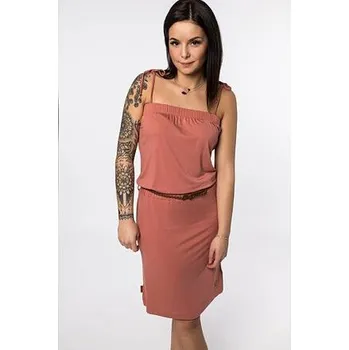 Dámské šaty šaty Alife and Kickin KIMAK Mahagonium velikost L