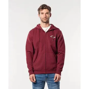 Pánská mikina Mikina Rip Curl D'AMS HOOD FLEECE Maroon velikost S
