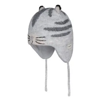 Čepice Zimní čepice Barts DAYSAM EARFLAP Heather Grey velikost size 47