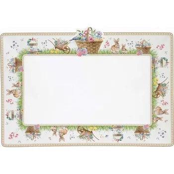 Velikonoční servírovací podnos Spring Bloom 35x24,5cm, Easy Life