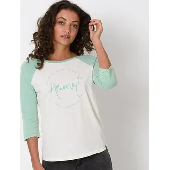 Pánské tričko Tričko Animal WASHOUT Wasabi Green velikost 10