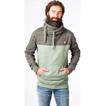 Pánská mikina Mikina Alife and Kickin KING SWEAT Stone velikost XXL