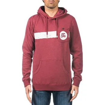 Pánská mikina Mikina Rip Curl LOUD POP OVER FLEECE Burnt Russet velikost XL