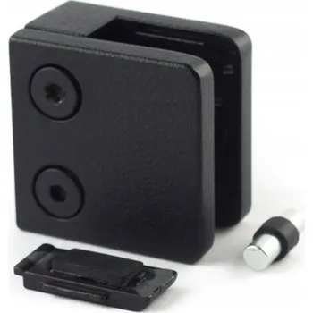 Vrták Držák s destičkou 45x45, Černá - struktura + Gumy