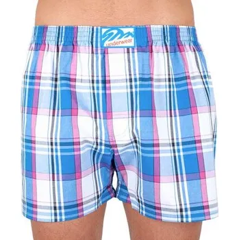Boxerky Spodní prádlo Styx CLASSIC Modrá/Bílá/Růžová velikost L