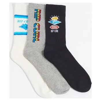 Dámské ponožky Ponožky Rip Curl ICONS SOCK 3-PK Classic velikost O/S
