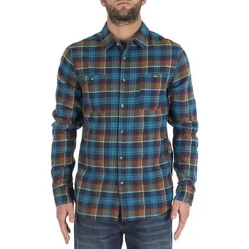 Pánská košile Košile Rip Curl DIALED LS SHIRT Mood Indigo velikost L