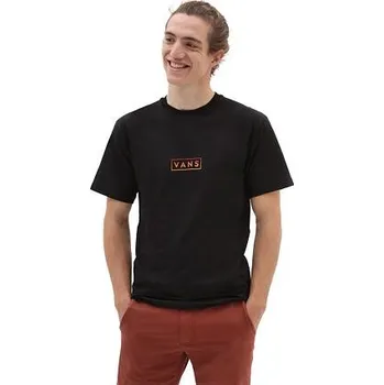 Tričko Vans CLASSIC EASY BOX Black/True Red/Golden Ylw velikost M