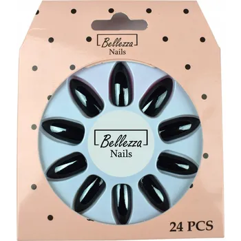 umělá květina UMĚLÉ NEHTY TIPSY ZRCADLOVÉ - 24 ks - ZD10