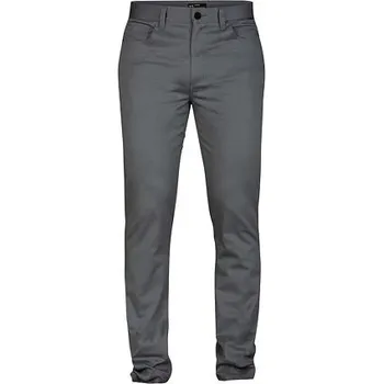 Pánská móda Kalhoty Hurley 84 STRETCH TWILL Cool Grey velikost 34