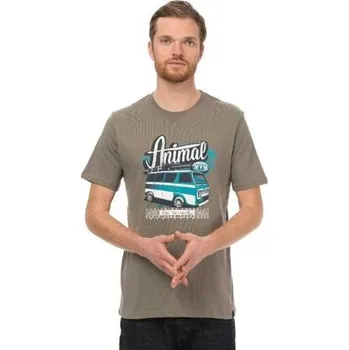 Pánské tričko Tričko Animal LOVELLO Pewter Grey velikost L