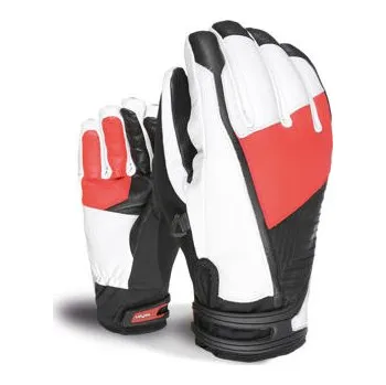 Rukavice Level BULLET White-Red velikost 9