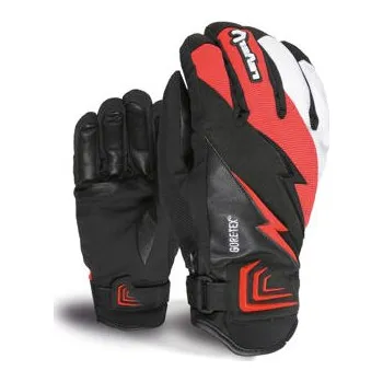 Rukavice Level THUNDER XCR White-Red velikost 8