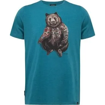 Pánské tričko Tričko Animal HIPSTER Hydro Blue Marl velikost L