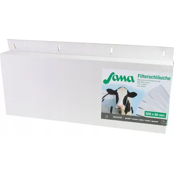 Trubkový filtr na mléko Sana, 620 x 57 mm, 250 ks