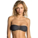 Plavky Rip Curl ILLUSION BANDEAU TOP Dark Grey velikost L