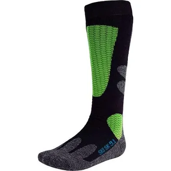 Pánské ponožky Ponožky PAC SK 9.1 SKI CLASSIC WARM + Neon Green velikost 44-47