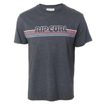 Pánské tričko Tričko Rip Curl THE CALL TEE Dark Marle velikost S