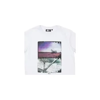 Tričko Rip Curl BAD DAY GOOD NIGHT SS TEE White/Red velikost 16