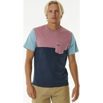 Tričko Rip Curl SURF REVIVAL CUSTOM TEE Dark Navy velikost S