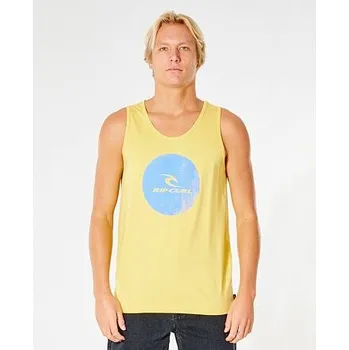 Tílko Rip Curl CORP ICON TANK Retro Yellow velikost XL