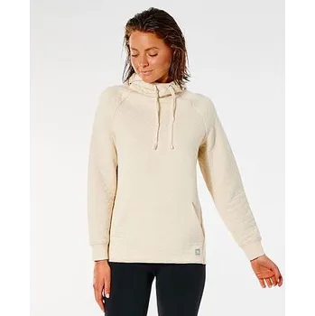 Pánská mikina Mikina Rip Curl ANTI SERIES BASE HOOD Off White velikost XS