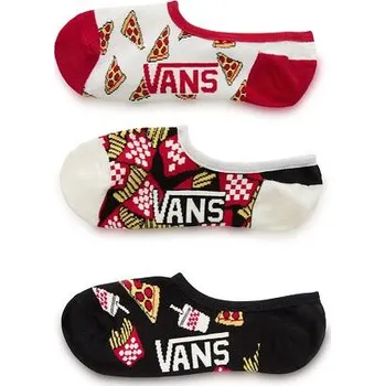 Dámská móda Ponožky Vans PIZZA PARTY CANOODLE Marshmallow velikost O/S