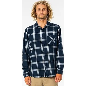 Pánská košile Košile Rip Curl CHECKED OUT L/S FLANNEL Navy velikost L